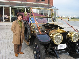 1910年製のロールス・ロイス。シルバーゴースト