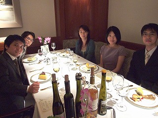 表彰者たちと共に