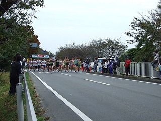 １０キロマラソン、スタート風景（その２）