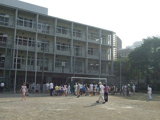 ラジオ体操 西新宿中学校