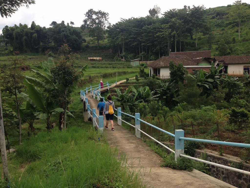 インドネシア：東ジャワ、バトゥの避暑地セレクタ（Selecta）でトレイルラン＆ウォーキング
