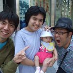 娘の誕生から18週間(1)お笑いコンビ「Ｗコロン」に遭遇したり、業界先輩宅を訪問したり