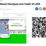 インドネシア有力紙コンパス（Kompas）のLINE｜語学学習にも最適!!