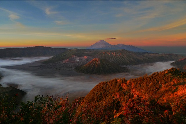 ブロモ山 インドネシア